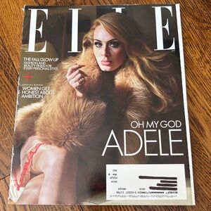 Elle Magazine - September 2022 - Adele - Never Read!! fashion music magazines